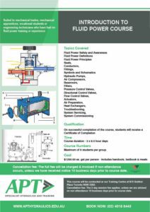Introduction to Fluid Power Course