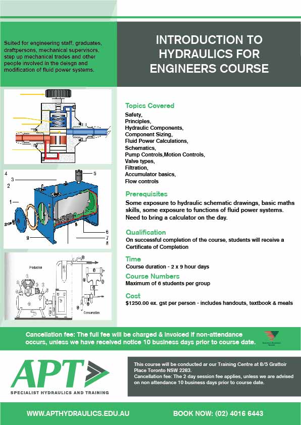 introductiontohydraulicsforengineerscourse APT Training