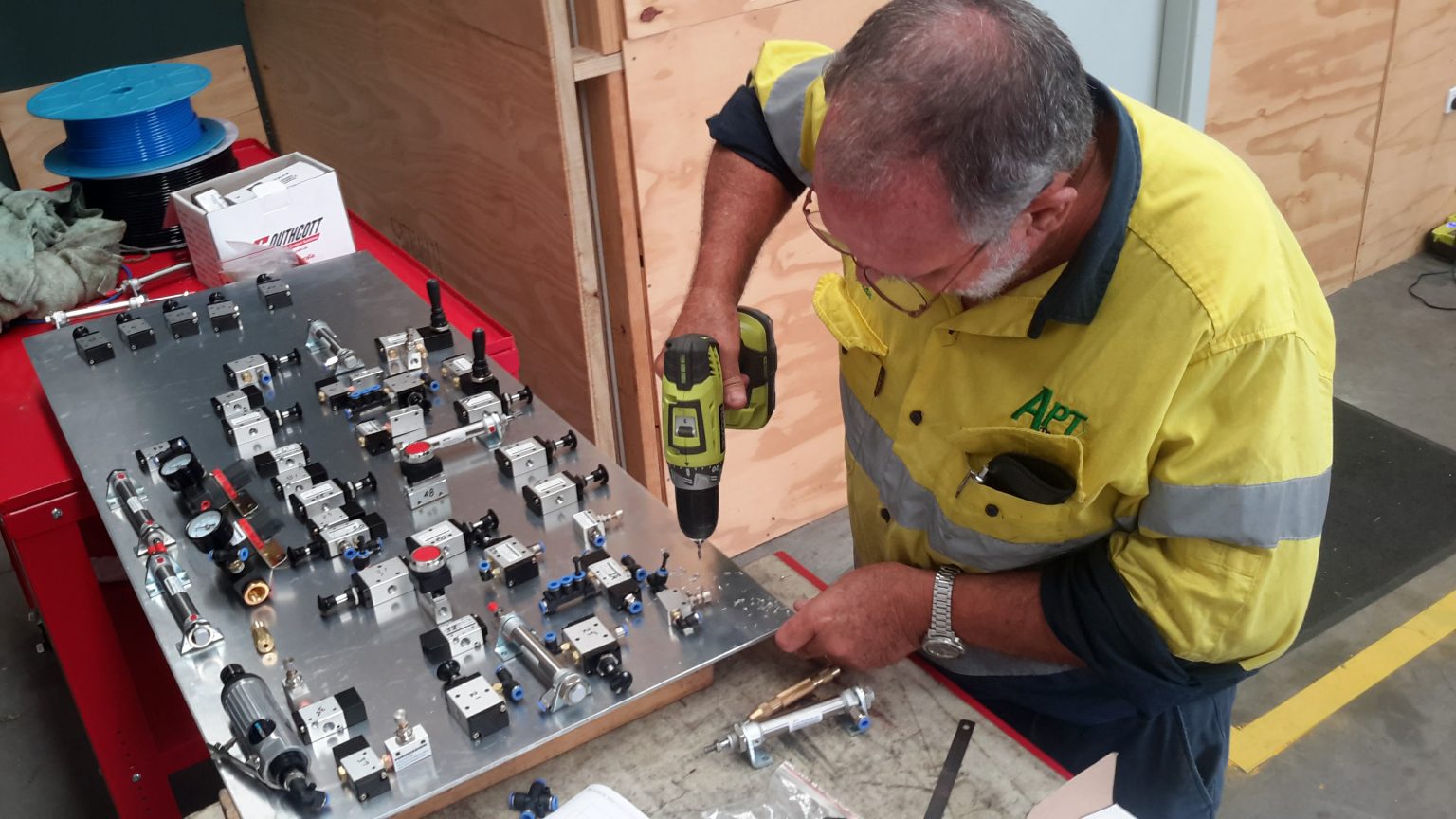 Hydraulics 1 and Hydraulics 2, Pneumatics Courses